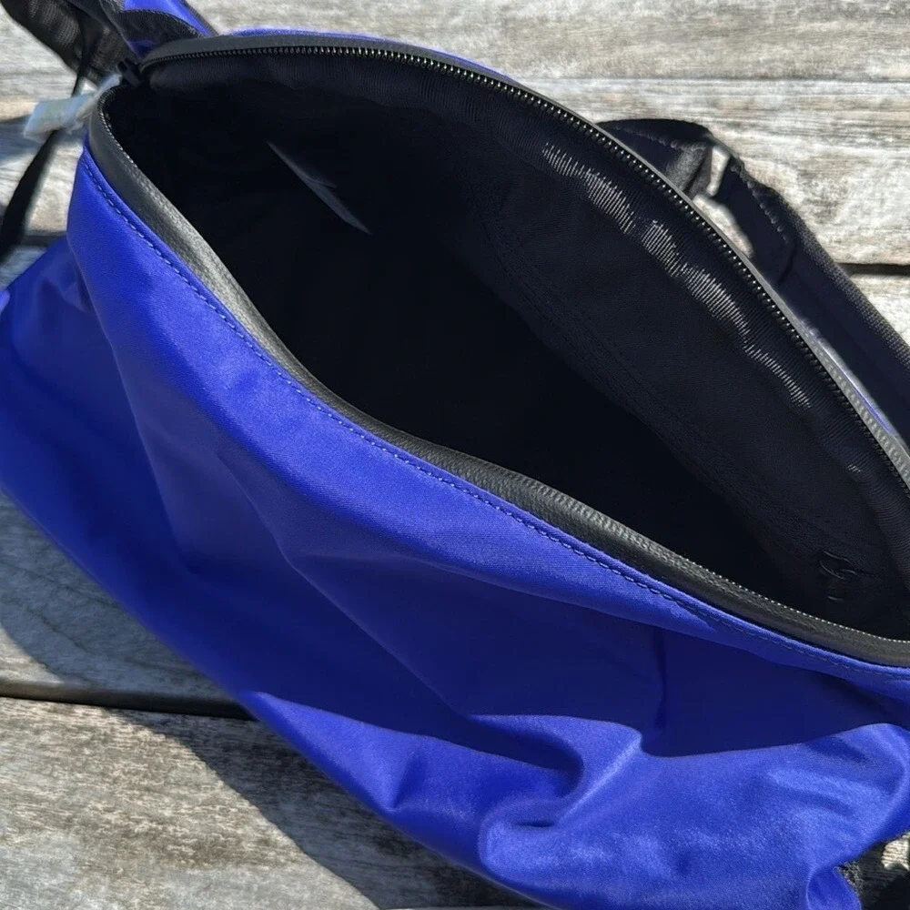 RARE Lululemon All Hours Belt Bag SeaWheeze Lazurite / Black NWT‎